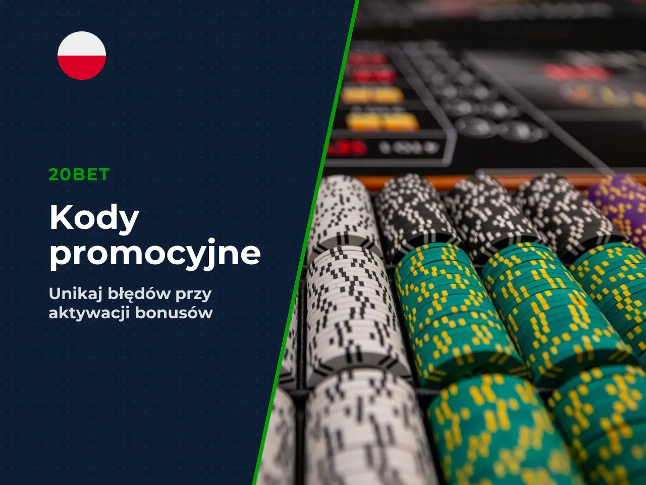Częste błędy przy aktywacji promo code 20bet. Najpopularniejszym błędem jest zwyczajne przeoczenie pola kodu podczas rejestracji. Brzmi banalnie, ale zdarza się zaskakująco często. Jeśli nie wpiszesz