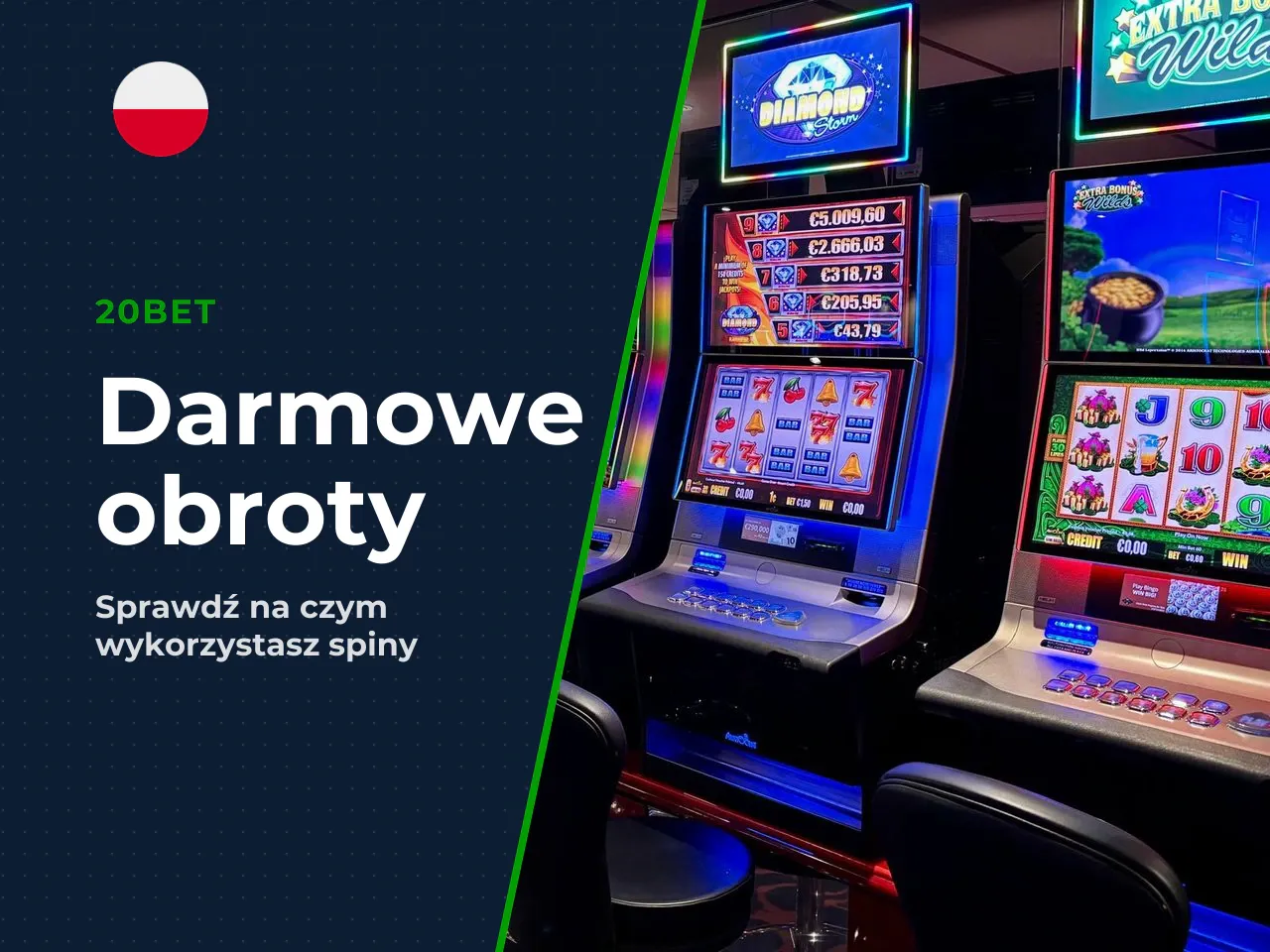 Free spins: na jakie gry i sloty obowiązują. Free spiny w 20bet są zawsze przypisane do konkretnych, wskazanych z nazwy tytułów. Na polskojęzycznym rynku najczęściej spotykane sloty w ofertach to: