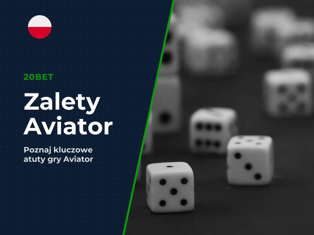 Najczęściej wskazywane zalety Aviator