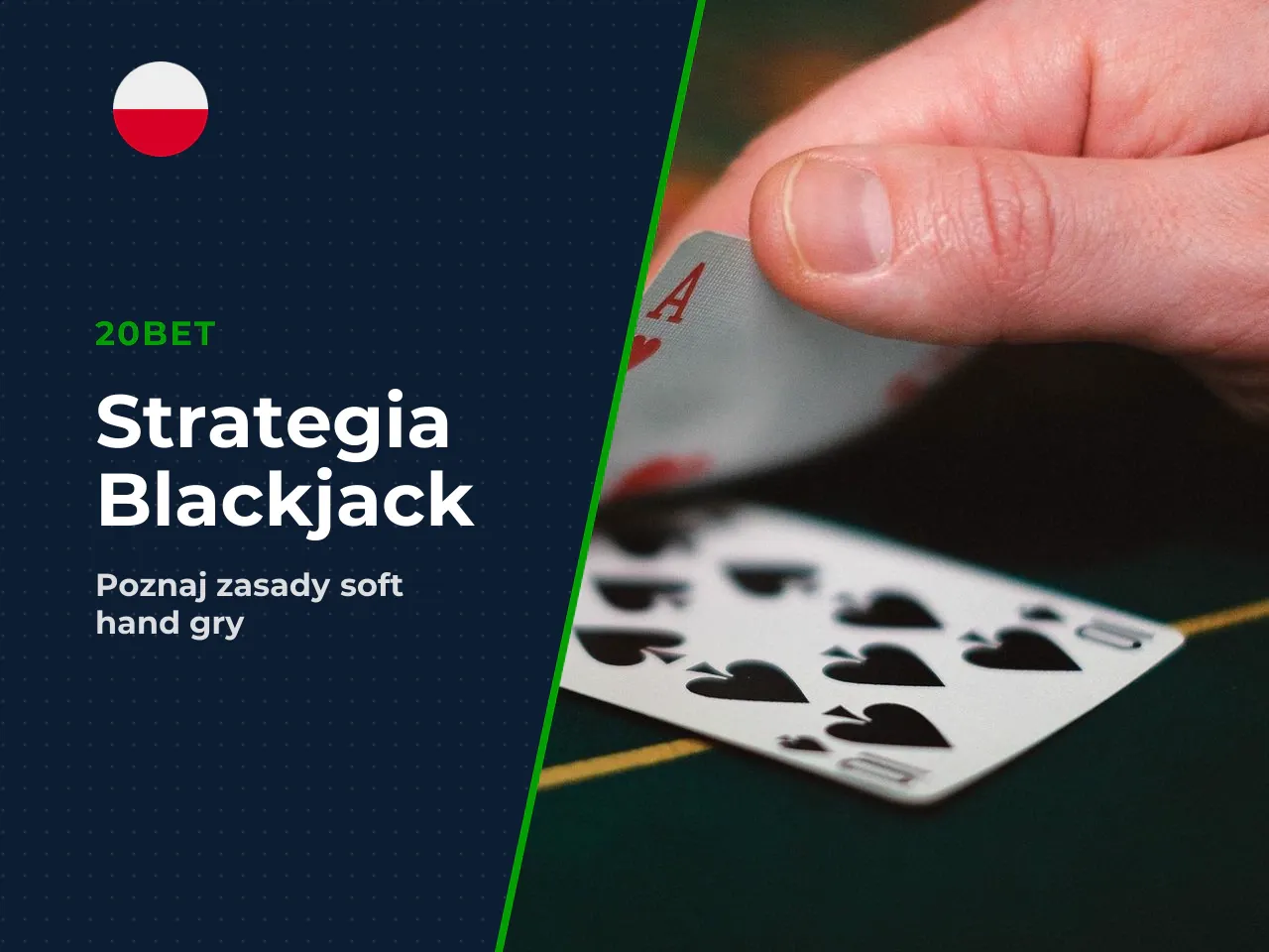 As jest najbardziej elastyczną kartą w blackjacku. Gdy jest liczony jako 11, a ręka nie przekracza 21, mówimy o soft hand (np. A+6 = soft 17). Jeśli dobranie kolejnej karty spowodowałoby bust, as auto