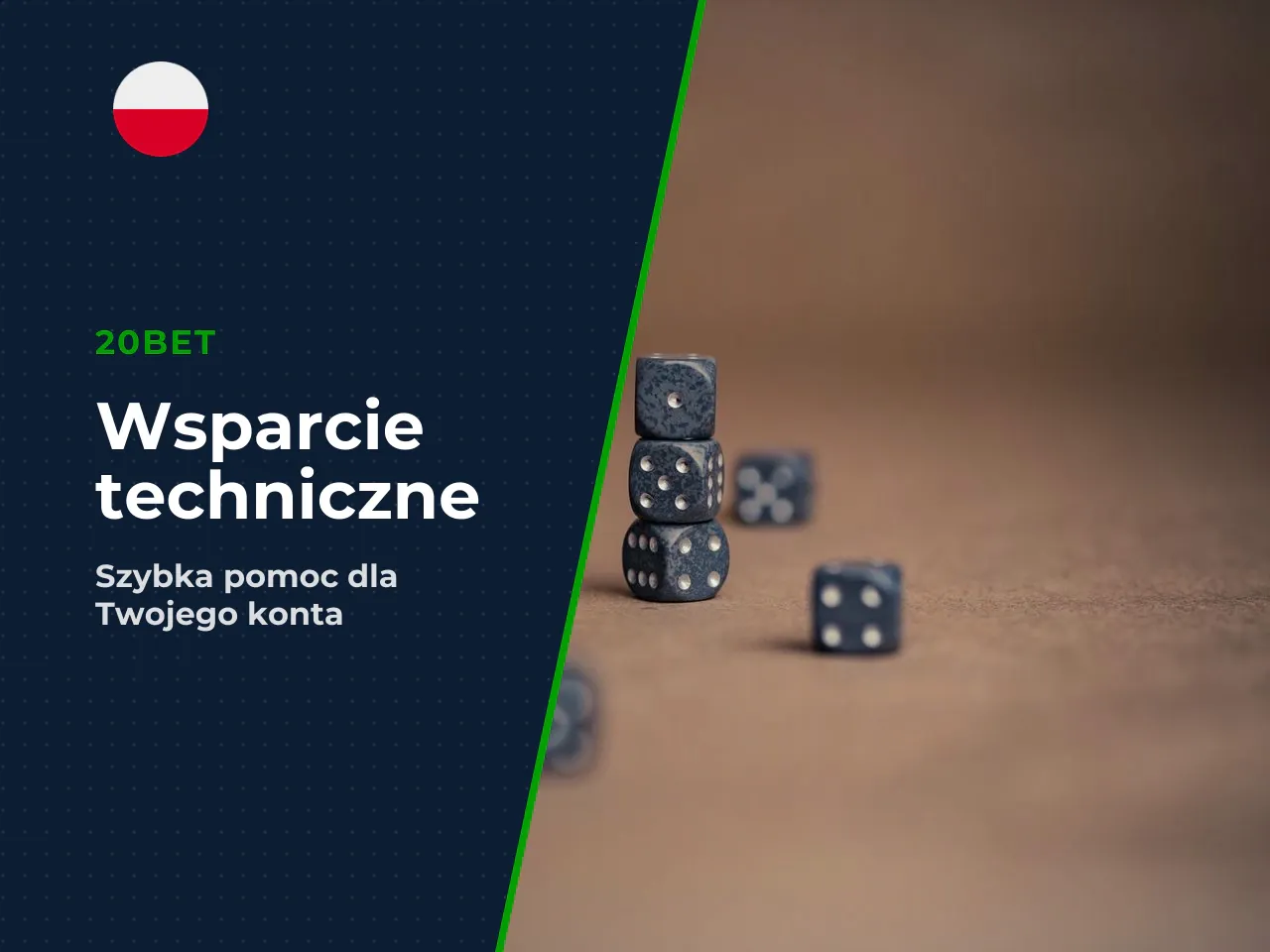 Obsługa klienta i pomoc techniczna w 20Bet. Pomoc techniczna przy platformie koncentruje się na obsłudze spraw kontowych, weryfikacyjnych, a także zagadnieniach dotyczących zwrotów i nieścisłości w ro